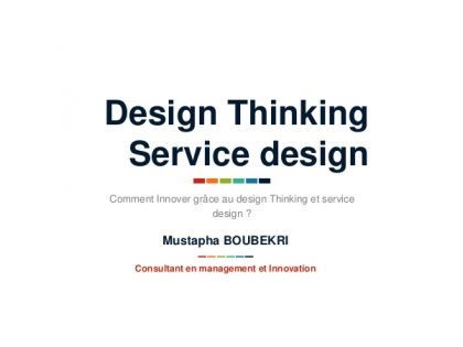 Comment Innover grâce au design Thinking ?